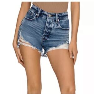 NWT GOOD AMERICAN Bombshell Shorts Size 00/24